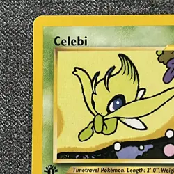 Celebi 16/64 1st Edition Neo Revelation LP+ non-holo VINTAGE Pokemon TCG - Image 2