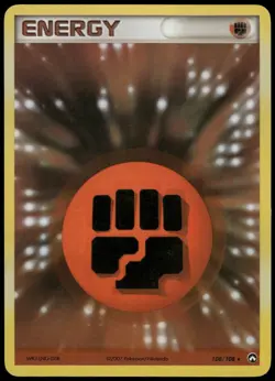 Pokemon Fighting Energy Rare Power Keepers 108/108 HP Holo - Image 1