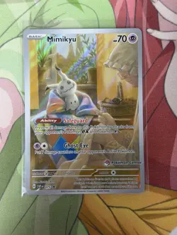 Mimikyu (Pokemon Center Exclusive) 075 Holo Scarlet & Violet Promo Pokemon NM - Image 1