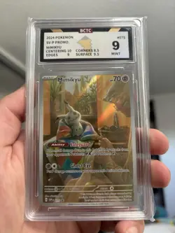 2024 Pokemon Sv-p Promo Mimikyu BCTC Graded 9 - Image 2