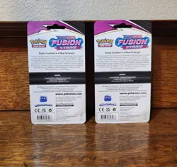 Pokemon TCG Fusion Strike Checklane Blister Pack Set - Blitzle & Tepig Sealed - Image 2