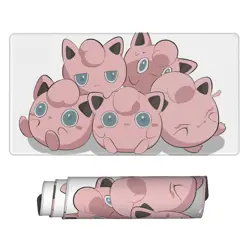 Jigglypuff - Board Game Pokemon Playmat Games Mousepad Play Mat of TCG 2387 - Image 1
