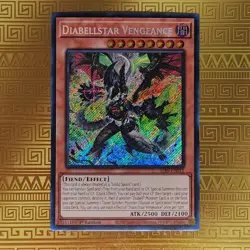 Diabellstar Vengeance ALIN-EN011 Alliance Insight Secret Rare 1st Ed NM Yu-Gi-Oh - Image 1