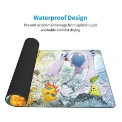 Cyndaquil - Board Game Pokemon Playmat Games Mousepad Play Mat of TCG 2608 - Image 3