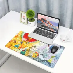 Cyndaquil - Board Game Pokemon Playmat Games Mousepad Play Mat of TCG 2608 - Image 4