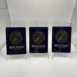 One Piece Monkey D. Luffy P-075,074,& 073 English Promo Tin Set Vol 2 Sealed SET - Image 2