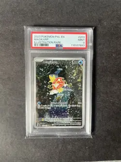 Pokemon Card Magikarp 203/193 Paldea Evolved Illustration Rare PSA 9 MINT - Image 1