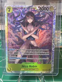 EB03-055 Nico Robin SR One Piece Card Game TCG - Image 1