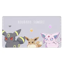 Eevee Espeon Board Game Pokemon Playmat Games Mousepad Play Mat of TCG 2383 - Image 2
