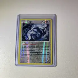 Lugia 78/124 Reverse Holo Fates Collide Pokemon Card LP - Image 1