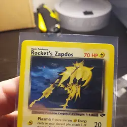 Pokemon TCG Rockets Zapdos Holo Card 15/132 - Image 2