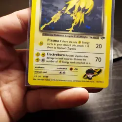 Pokemon TCG Rockets Zapdos Holo Card 15/132 - Image 3
