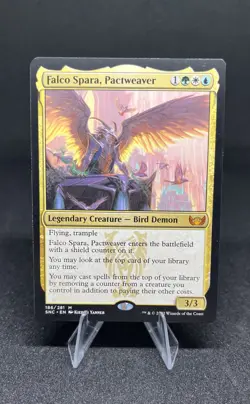 Falco Spara, Pactweaver #186 Streets of New Capenna MTG Magic The Gathering - Image 1