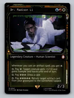 Dr. Madison Li (Showcase) M Universes Beyond: Fallout 341 NM - Image 1