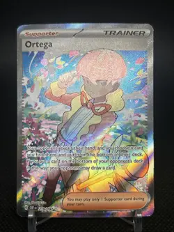 Ortega 219/197 SV03: Obsidian Flames Holo Pokemon TCG NM Ultra Rare - Image 3