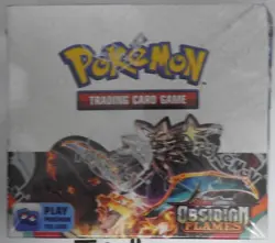 POKEMON SCARLET & VIOLET 3 OBSIDIAN FLAMES BOOSTER BOX (36PACKS) NEW/SEALED - Image 1