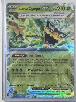 Teal Mask Ogerpon ex 025/167Scarlet & Violet-Twilight Masquerade Pokemon TCG - Image 1