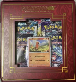 Pokemon Charizard EX Super Premium Collection Box Sealed New (10) Booster Packs - Image 4