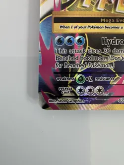 M Blastoise EX 102/108 - Pokemon: XY Evolutions (2016) - Full Art Holo - LP - Image 5