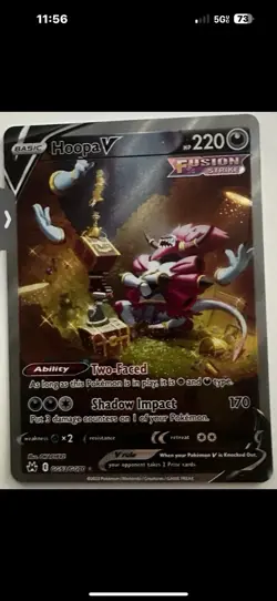 Pokemon TCG Lot Pikachu Hoopa V Charizard GX Fusion Strike TG GX 3 Holo English - Image 2