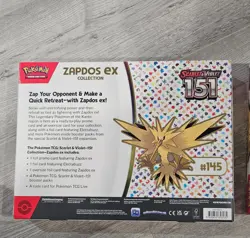 Pokemon Zapdos Ex Collection SEALED NEW! - Image 2