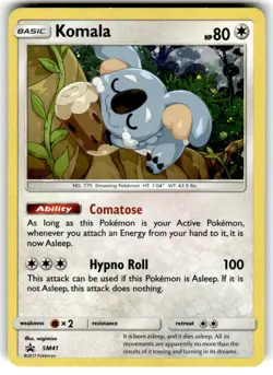 Komala - Holofoil #SM41 Promo Pokemon SM Promos NM - Image 1