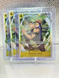 ONE PIECE OP15-113 SR Roronoa Zoro Adventure on KAMI's Island English- NM - Image 1