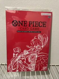 One Piece TCG Premium Card Collection Film Red Edition English SEALED - Image 1