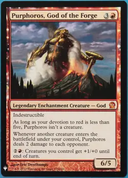 Purphoros, God of the Forge (Mystery Booster) Theros MINT CARD (515278) ABUGames - Image 1