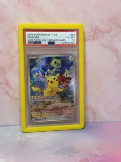 Pokemon Pikachu 004/SV-P Gem Pack Vol 1 Bonus Card Chinese - PSA 10 GEM MINT - Image 2
