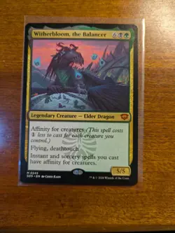 MTG Witherbloom, the Balancer - Secrets of Strixhaven - NM - Image 1