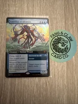 Emeritus of Ideation (Extended Art) Secrets of Strixhaven Foil - Image 1