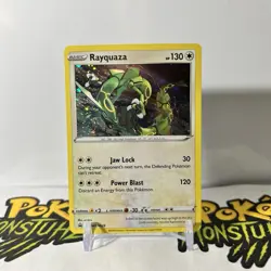 Rayquaza SWSH029 - SWSH Black Star Promo Crown Zenith - Pokemon Card - NM - Image 1