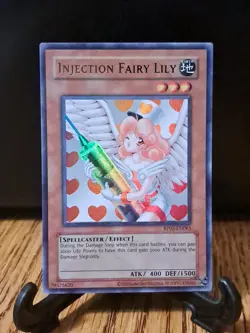 Yugioh! Injection Fairy Lily Ultra Rare NM RP02-EN065 (Reprint) - Image 1