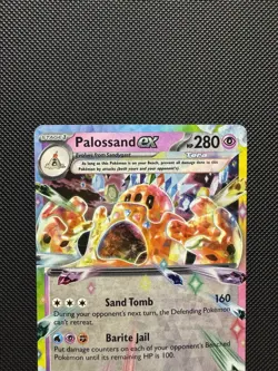 Pokemon TCG Palossand ex 091/191 Sv08: Surging Sparks Double Rare Near Mint - Image 3