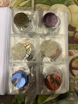 Pokemon TCG 41 Coins + Album - Image 2