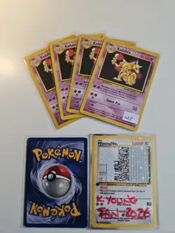 POKEMON TCG - BASE SET KADABRA UNLIMITED - 32/102 - MODERATELY PLAYED - Image 2
