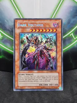 Yugioh Dark Voltanis CRMS-EN081 Secret Rare LP - Image 1