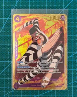 One Piece TCG EB01: Memorial Collection EB01-061 Mr.2.Bon.Kurei (Bentham) - SEC - Image 1