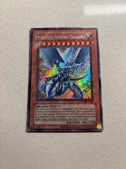 Blue-Eyes Shining Dragon RP02-EN096 2020 Reprint Secret Rare YUGIOH - Image 1