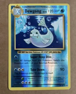 Dewgong 29/108 X & Y Evolutions Reverse Holo Rare Pokemon Card - Image 1