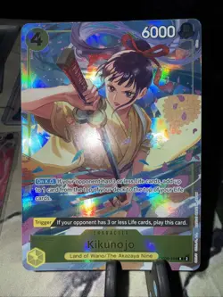 Kikunojo Premium Card Collection Best Selection Vol. 2 OP06-104 One Piece Promo - Image 1