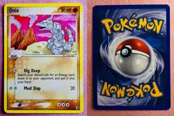 Onix 65/115 | EX Unseen Forces | 2005 Vintage Pokemon TCG Card | LP - Image 3