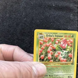 Pokemon Gym Challenge 41/132 Erika's Ivysaur 1st Edition Pokemon Card - Image 4