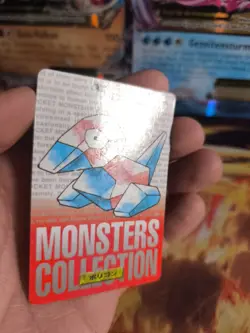 Pokemon Karte Card carddass Monsters collection Red 1996 japanese Porygon Good - Image 2