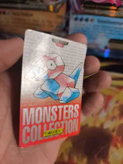 Pokemon Karte Card carddass Monsters collection Red 1996 japanese Porygon Good - Image 3