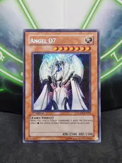 Yugioh Angel 07 LODT-EN092 Secret Rare 1st Edition NM - Image 1