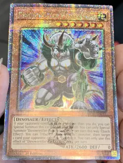 Yugioh Dinowrestler Pankratops MP24-EN047 Quarter Century Secret Rare NM w/Track - Image 5