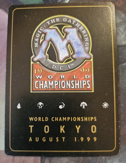 Ancient Tomb - MTG 1999 Mark Le Pine World Championship - Gold Border MINT - Image 2