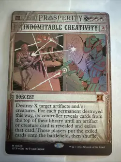 Indomitable Creativity Outlaws of Thunder Junction: Breaking News Foil - Image 1